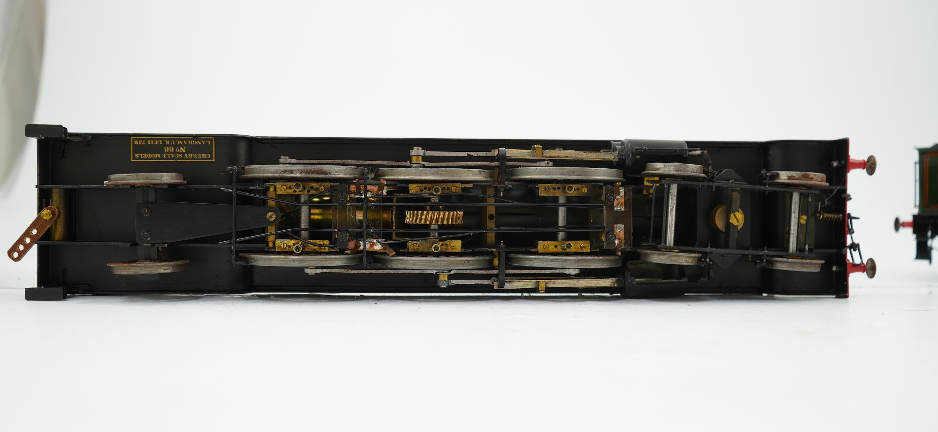 A Gauge One Cherry Scale Models (No. 66) model of GWR The Great Bear 111, 4-6-2 locomotive with bogie tender, powered for two rail operation.